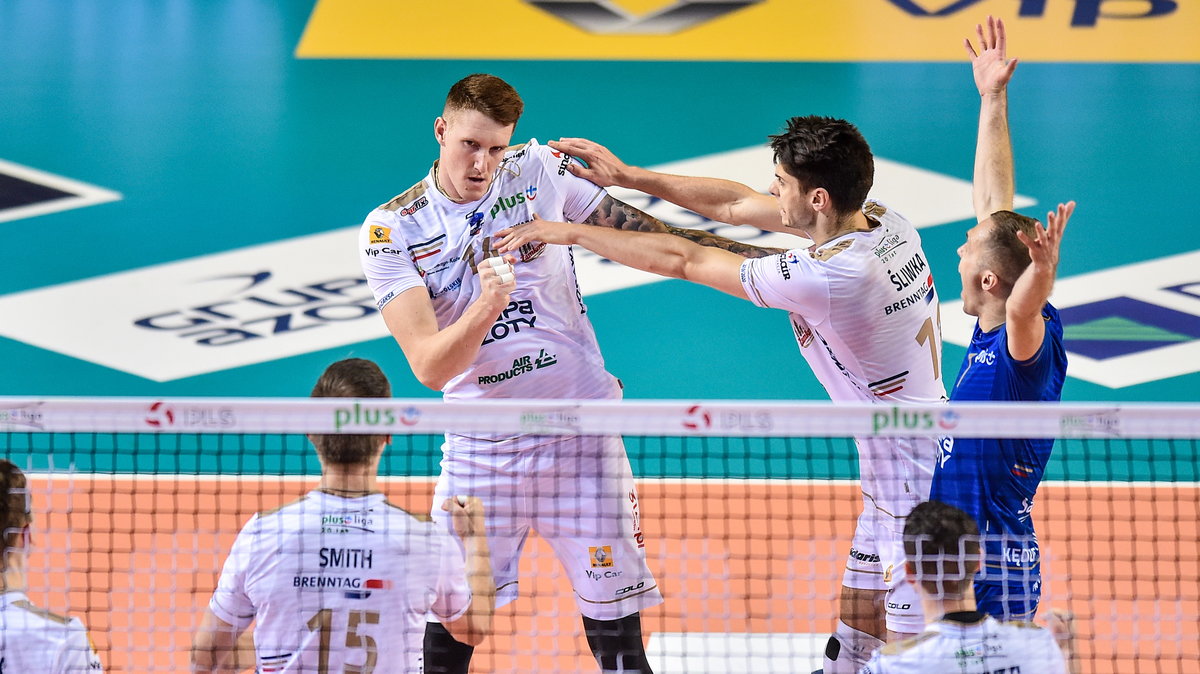 Arpad Baroti, Aleksander Śliwka, Paweł Zatorski (Grupa Azoty ZAKSA Kędzierzyn-Koźle)