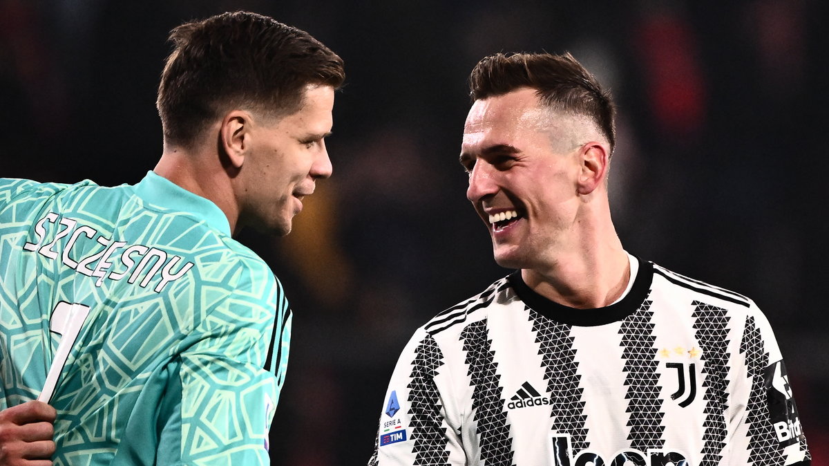 Wojciech Szczęsny i Arkadiusz Milik