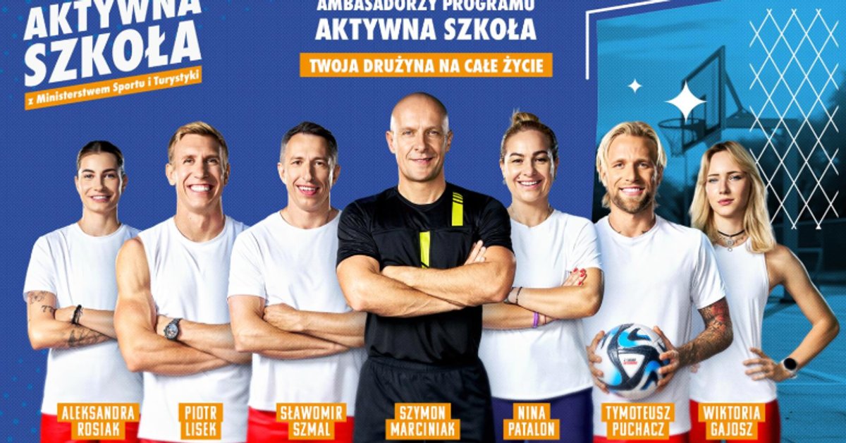 Ruszyła kampania społeczna Aktywna Szkoła z udziałem znanych sportowców