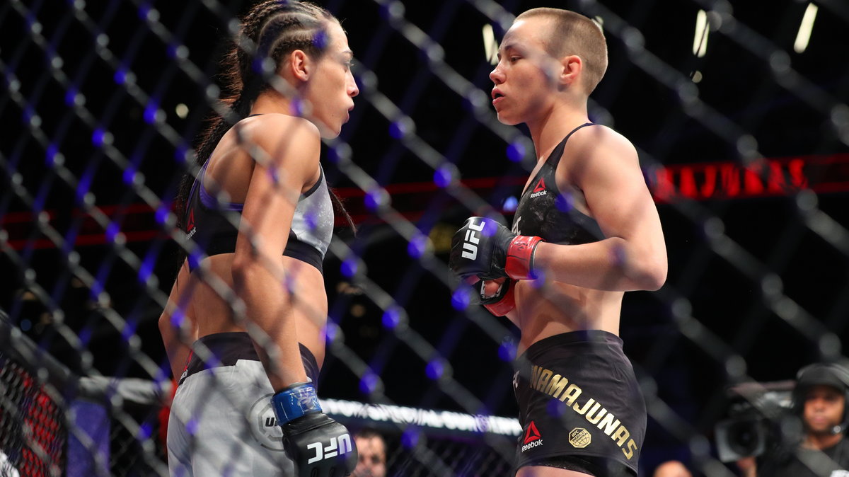 Joanna Jędrzejczyk i Rose Namajunas