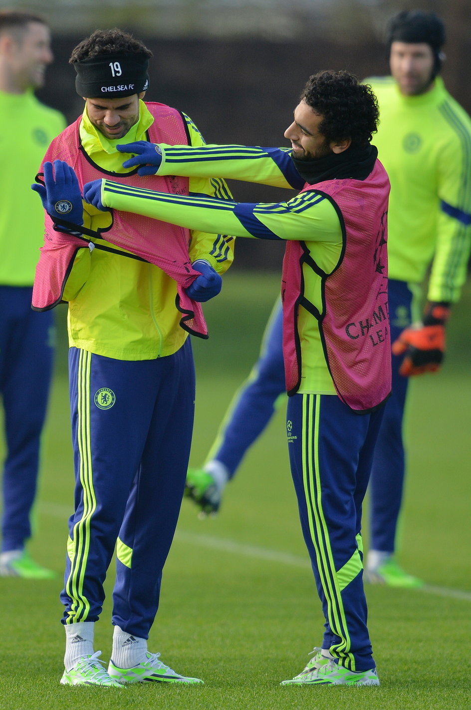 Diego Costa i Mohamed Salah