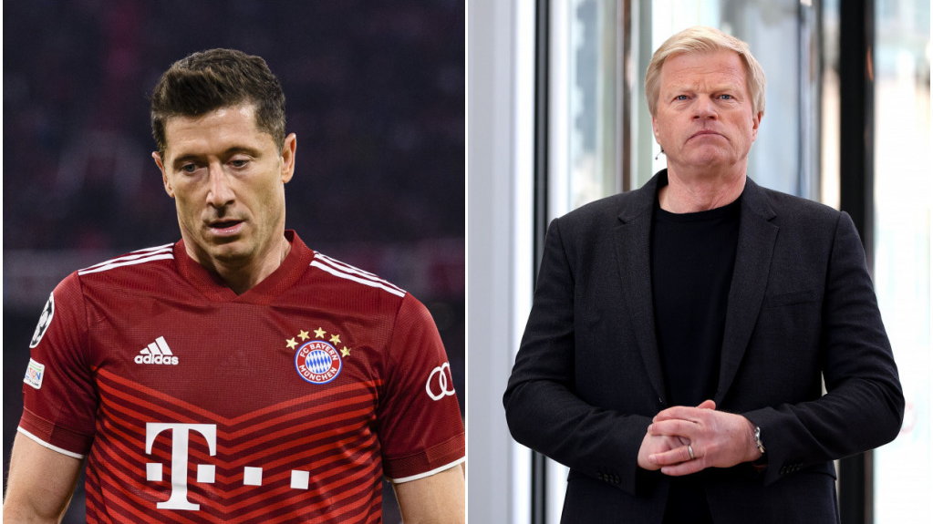 Robert Lewandowski i Oliver Kahn