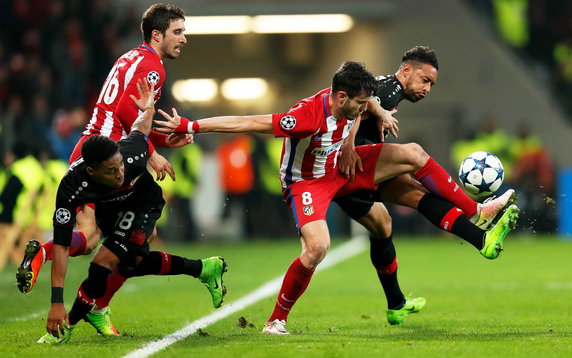 GERMANY SOCCER UEFA CHAMPIONS LEAGUE (Bayer Leverkusen vs Atletico Madrid)