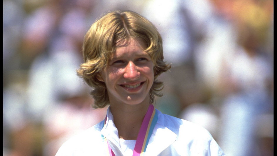 Steffi Graf w 1984 roku