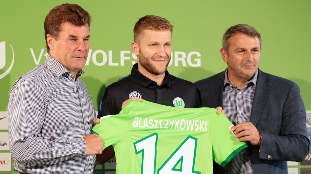 VfL Wolfsburg presents new player Jakub Blaszczykowski
