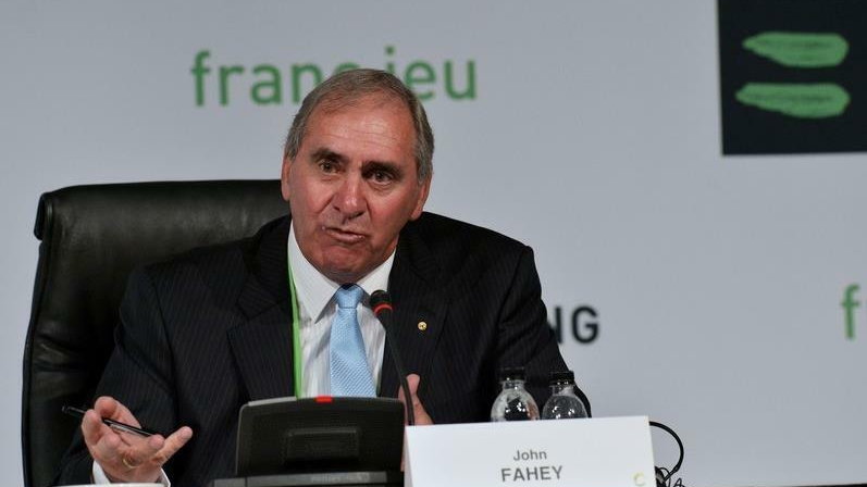 John Fahey, prezydent WADA