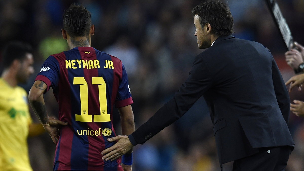 Neymar, Luis Enrique