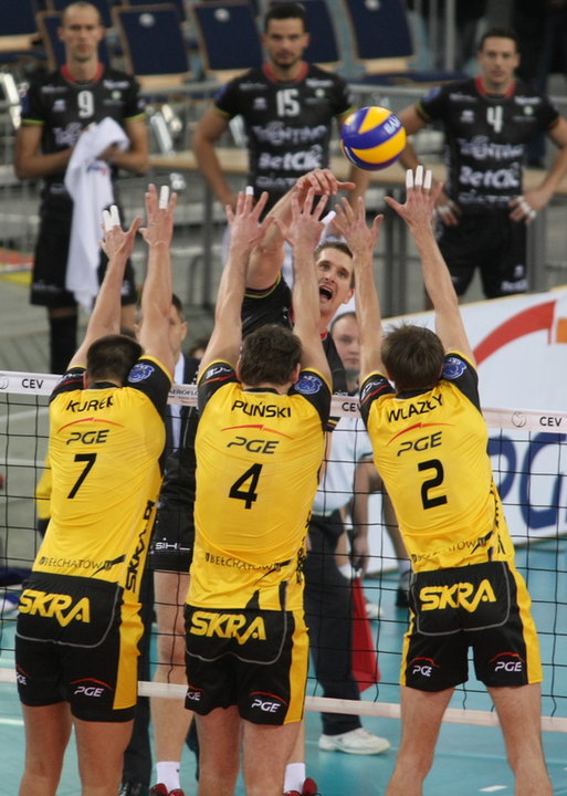 SIATKÓWKA LM PGE SKRA BEŁCHATÓW KONTRA TRENTINO BETCLICK