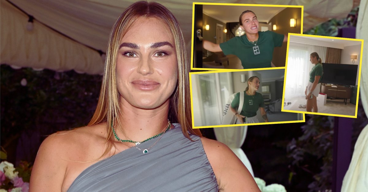 To w tym domu Aryna Sabalenka mieszkała podczas Wimbledonu. Pokazała wnętrza willi