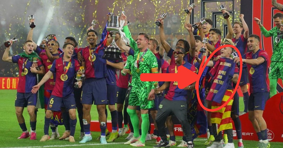 Co za gest Barcelony tuż po meczu. Nagle wyciągnęli wyjątkowy przedmiot