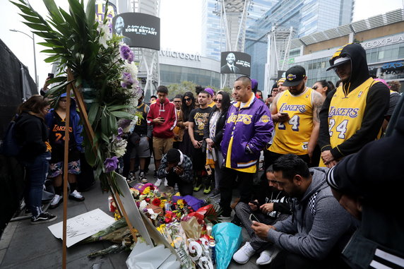 epa08168283 - USA KOBE BRYANT OBIT (Kobe Bryant Dies in Helicopter Crash)