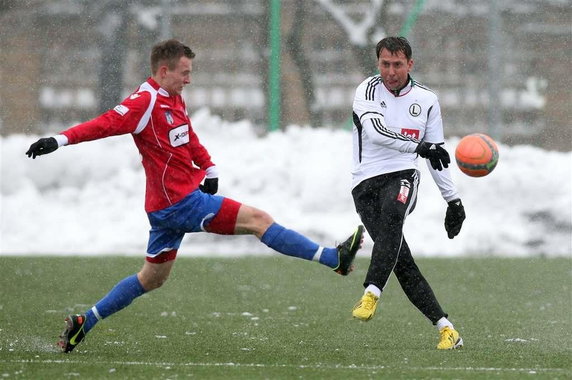 Legia Warszawa - Raków 3:1/Krzysztof Napora i Jakub Wawrzyniak