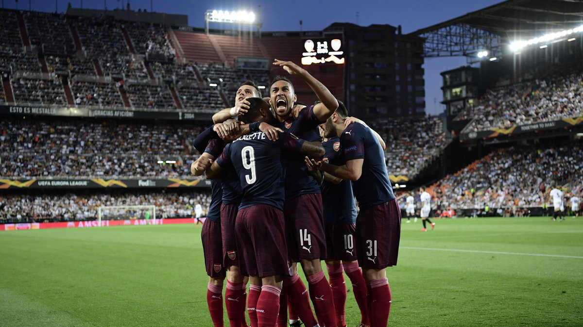 Arsenal Londyn na Estadio Mestalla w Walencji