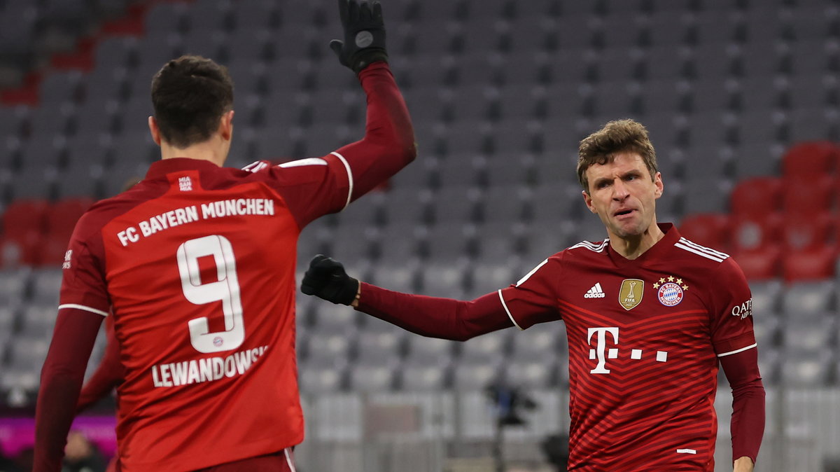 Thomas Mueller stworzył niezwykle groźny duet z Robertem Lewandowskim