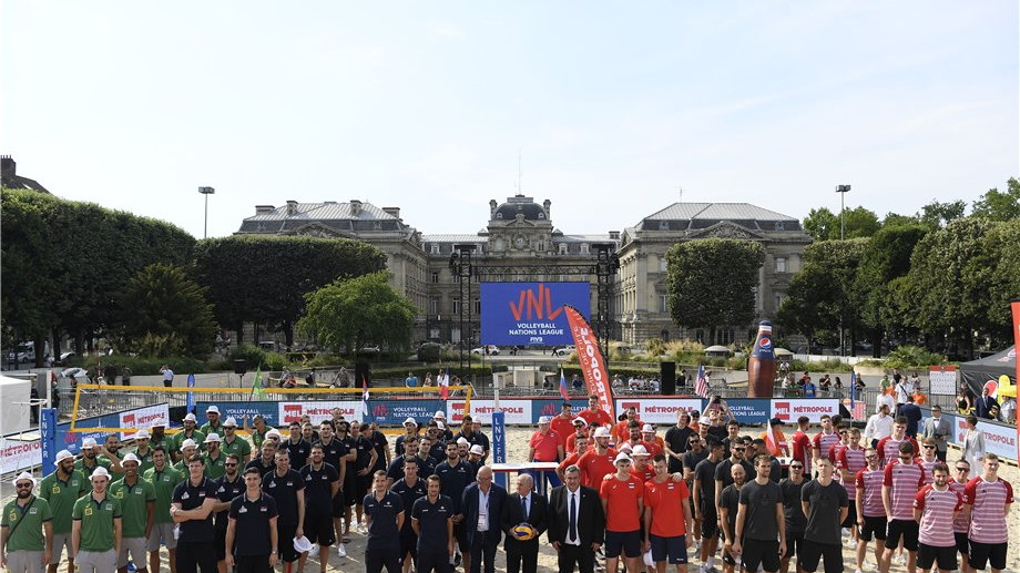 Prezentacja uczestników Final Six Ligi Narodów w Lille