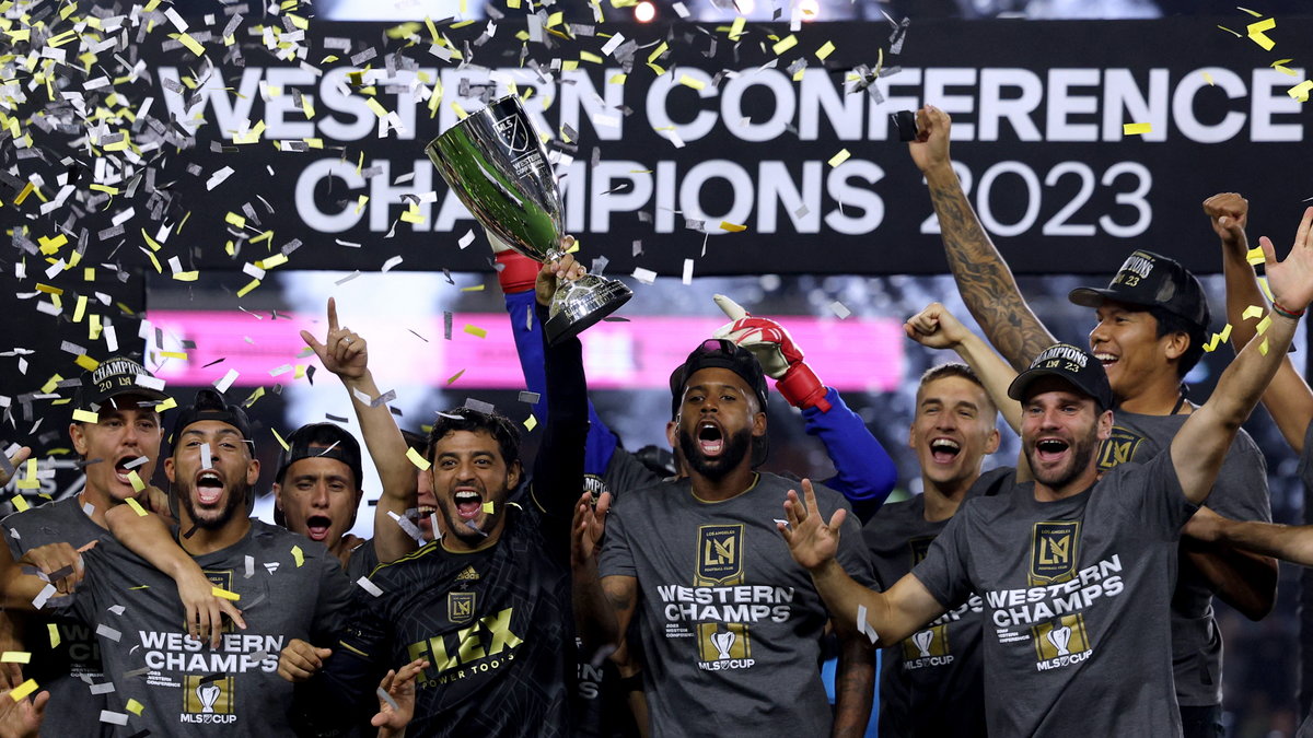 Drużyna LAFC świętuje awans do finału MLS
