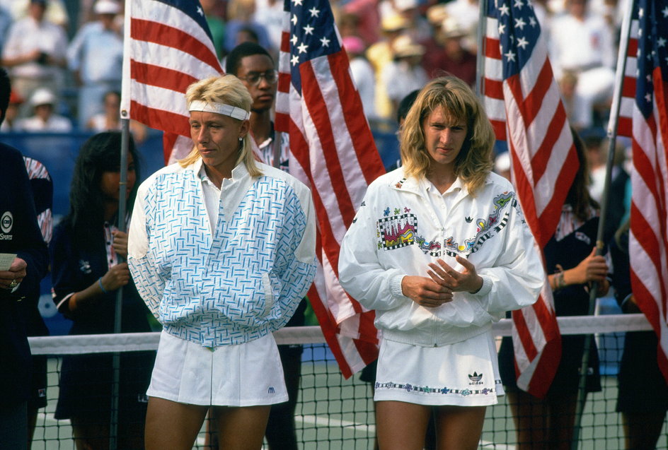 Martina Navratilova i Steffi Graf