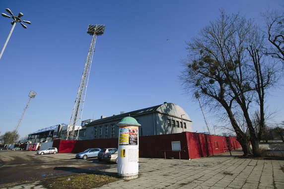 Rozbiórka stadionu Widzewa Łódź