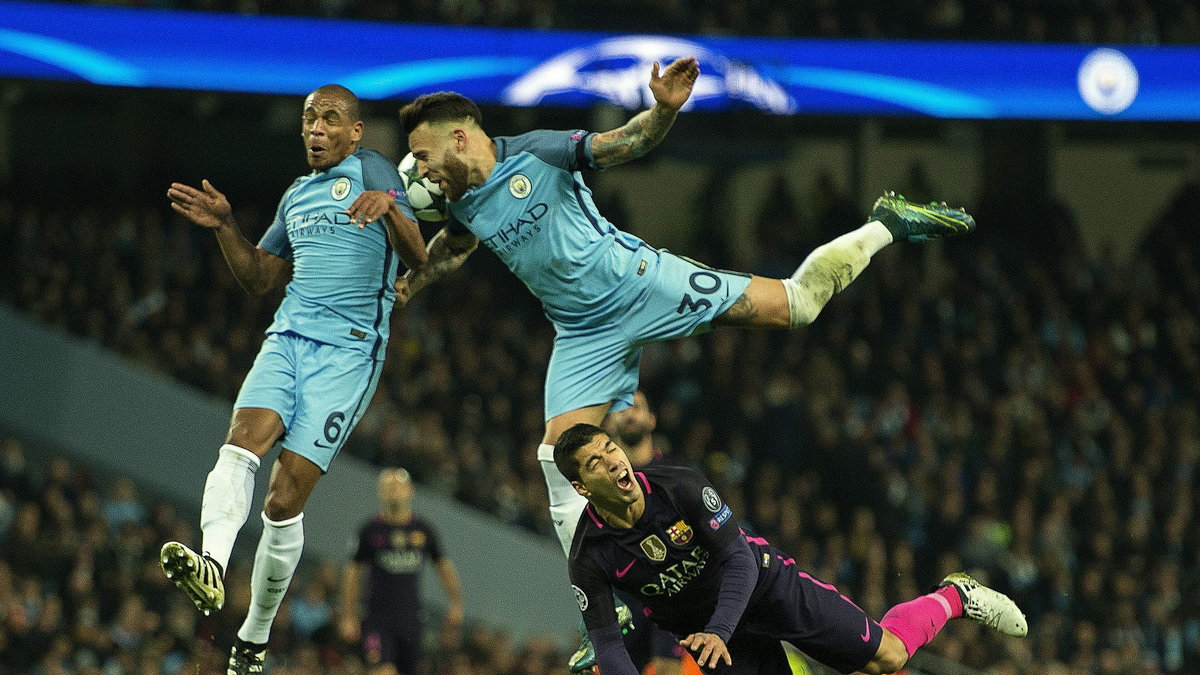 BRITAIN SOCCER UEFA CHAMPIONS LEAGUE (Manchester City FC vs FC Barcelona)