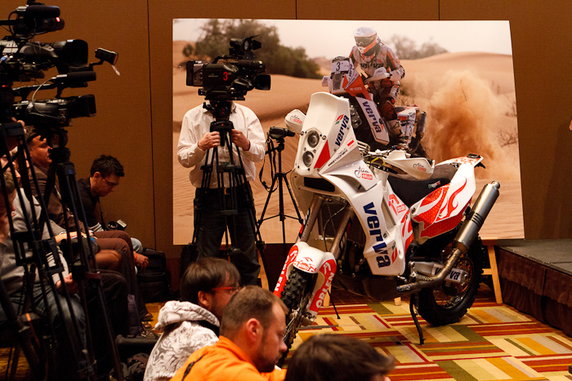 Konferencja Orlen Team przed Rajdem Dakar 2011