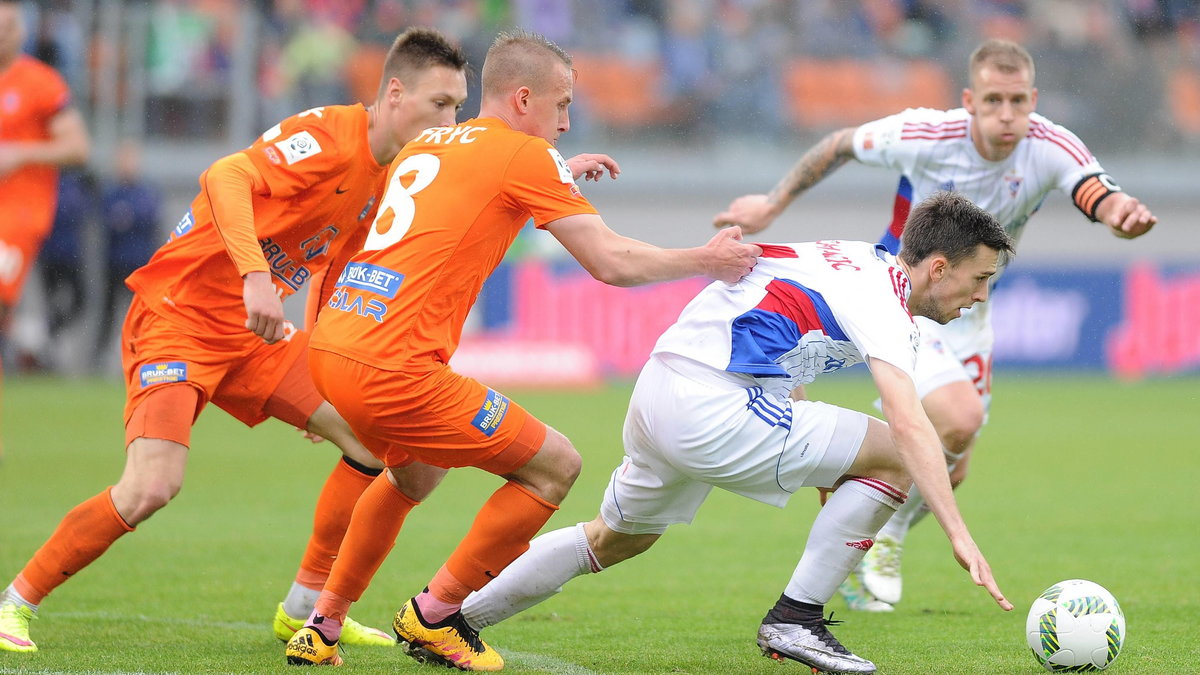 14.05.2016 TERMALICA BRUK-BET NIECIECZA - GORNIK ZABRZE EKSTRAKLASA PILKA NOZNA