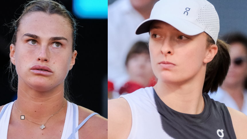 Iga Świątek, Aryna Sabalenka