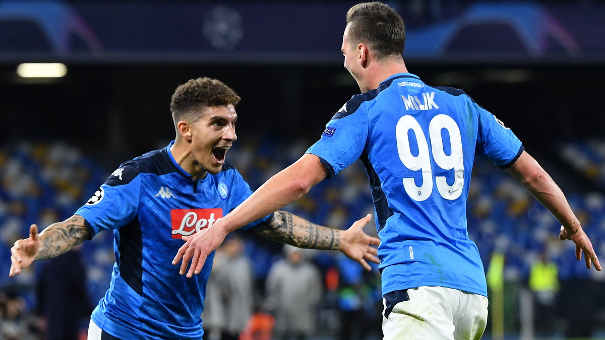 Radość piłkarzy Napoli