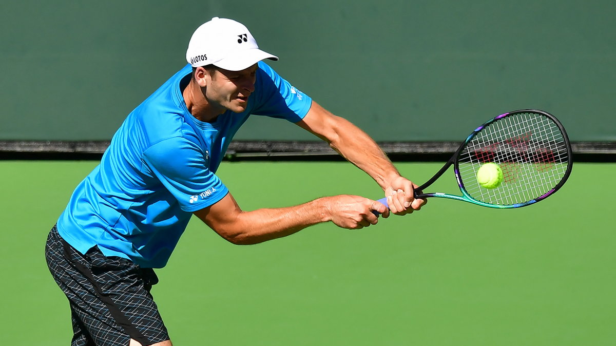 Hubert Hurkacz popisał się znakomitym zagraniem w ćwierćfinale Indian Wells