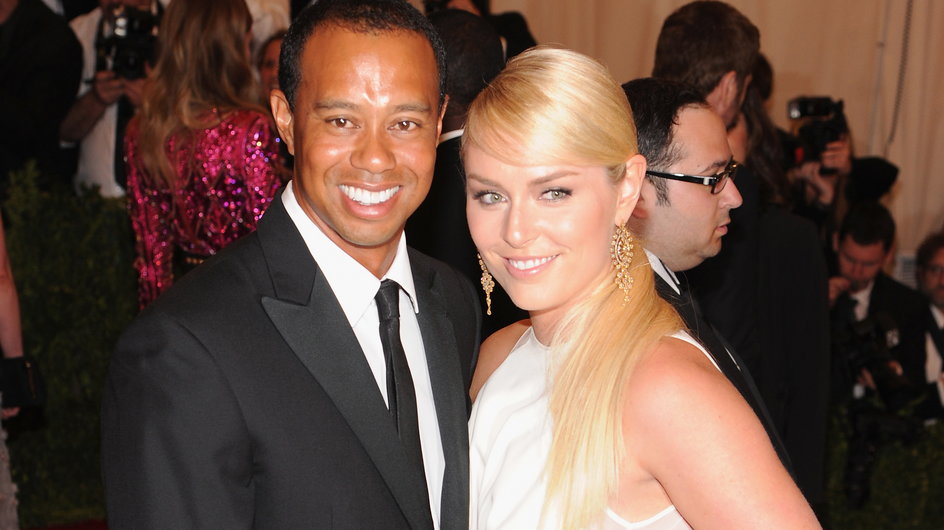 Tiger Woods i Lindsey Vonn