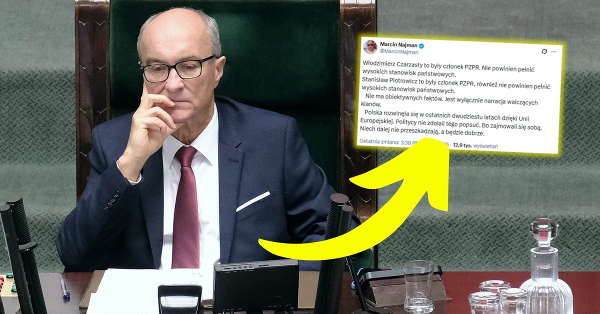 Nie wytrzymał po wyborze Włodzimierza Czarzastego na marszałka Sejmu. Ostro