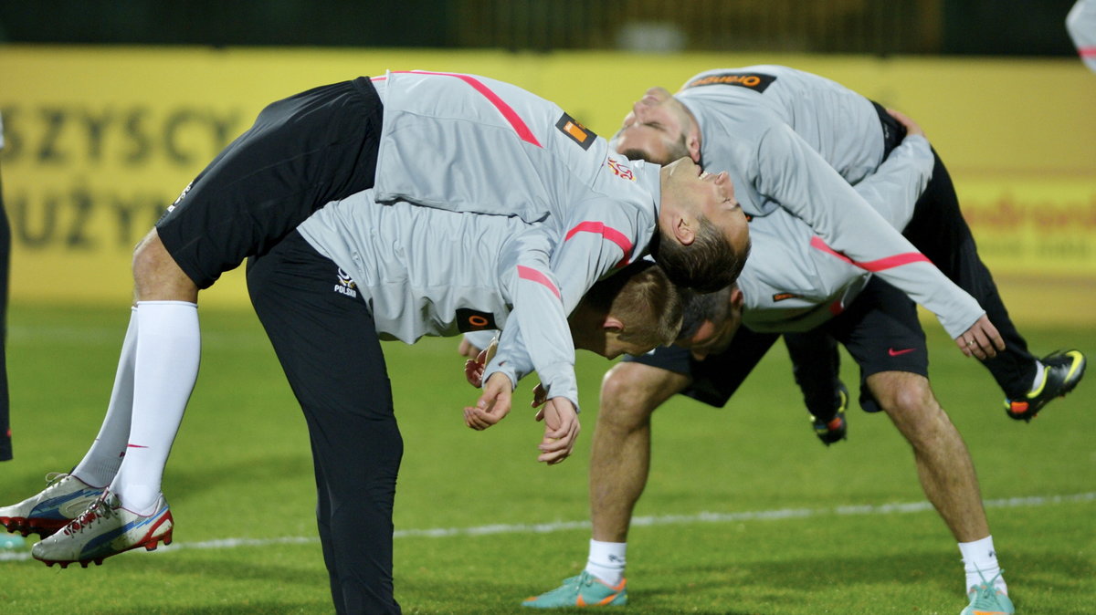 PIŁKA NOŻNA POLSKA TRENING PRZED MECZEM Z URUGWAJEM