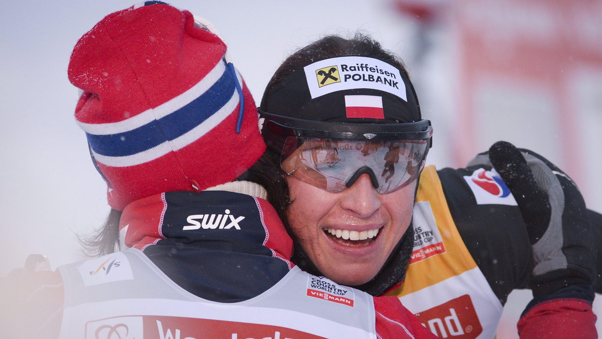 Marit Bjoergen i Justyna Kowalczyk