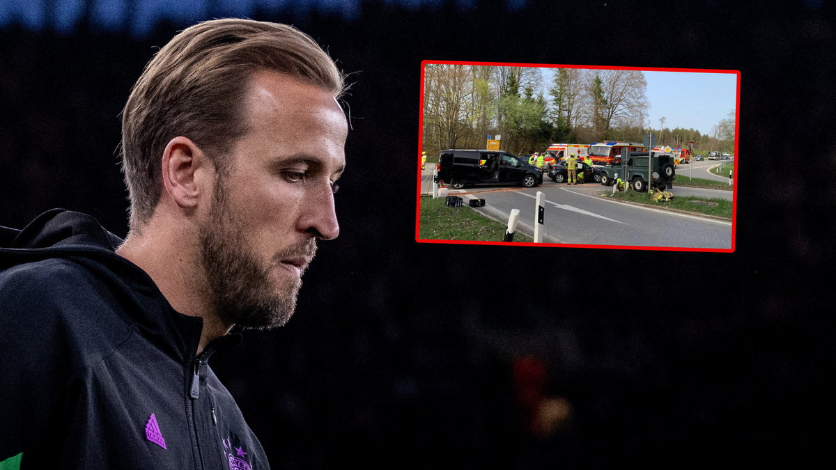 Harry Kane i wypadek na autostradzie A95