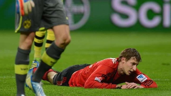 Bayer - Borussia Dortmund Stefan Kiessling 