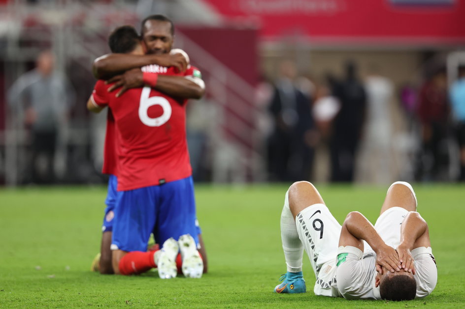 Gdy Kostaryka świętowała awans, Nowa Zelandia opłakiwała straconą szansę