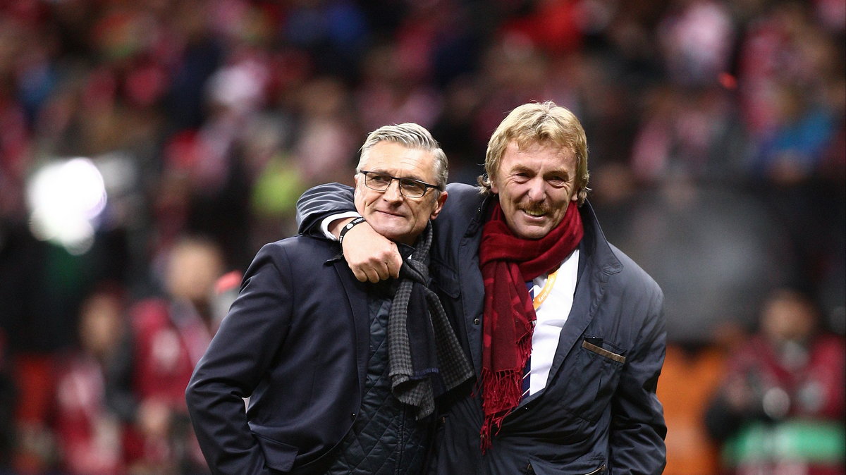 Zbigniew Boniek i Adam Nawałka