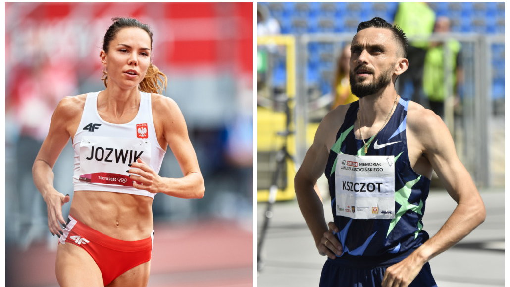 Joanna Jóźwik i Adam Kszczot