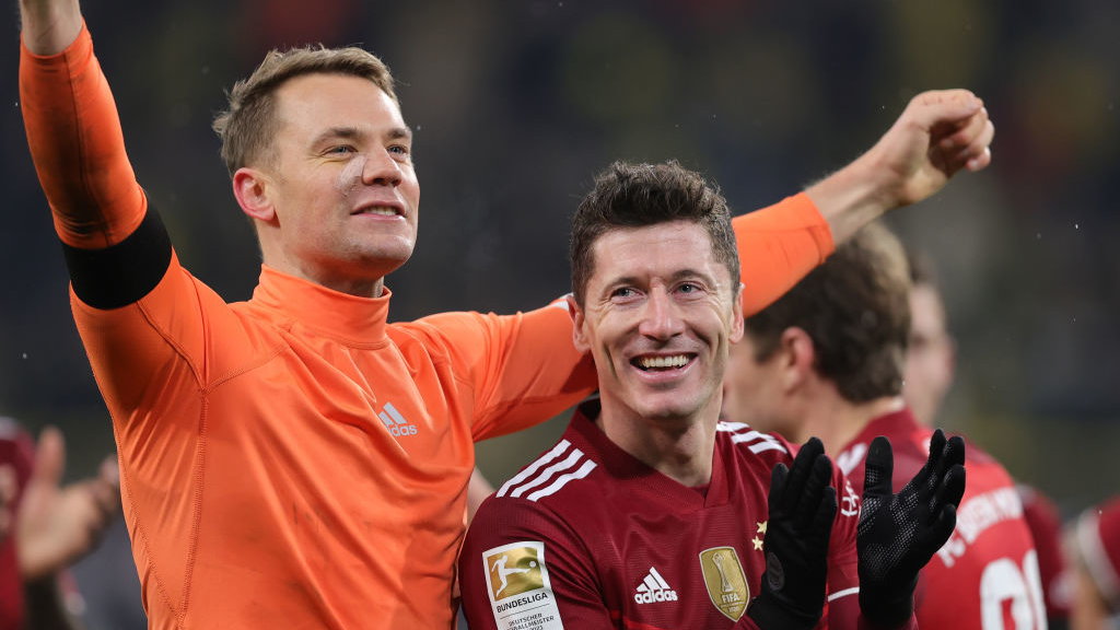 Manuel Neuer i Robert Lewandowski