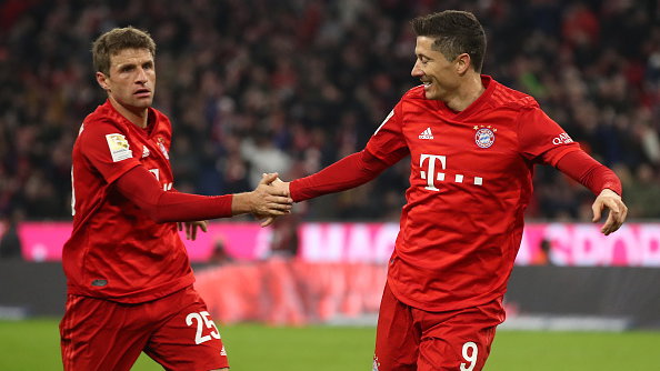 Thomas Mueller i Robert Lewandowski