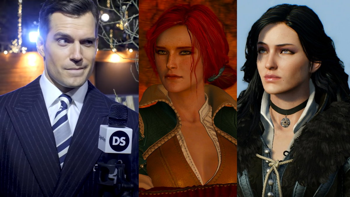 Henry Cavill z Triss i Yennefer