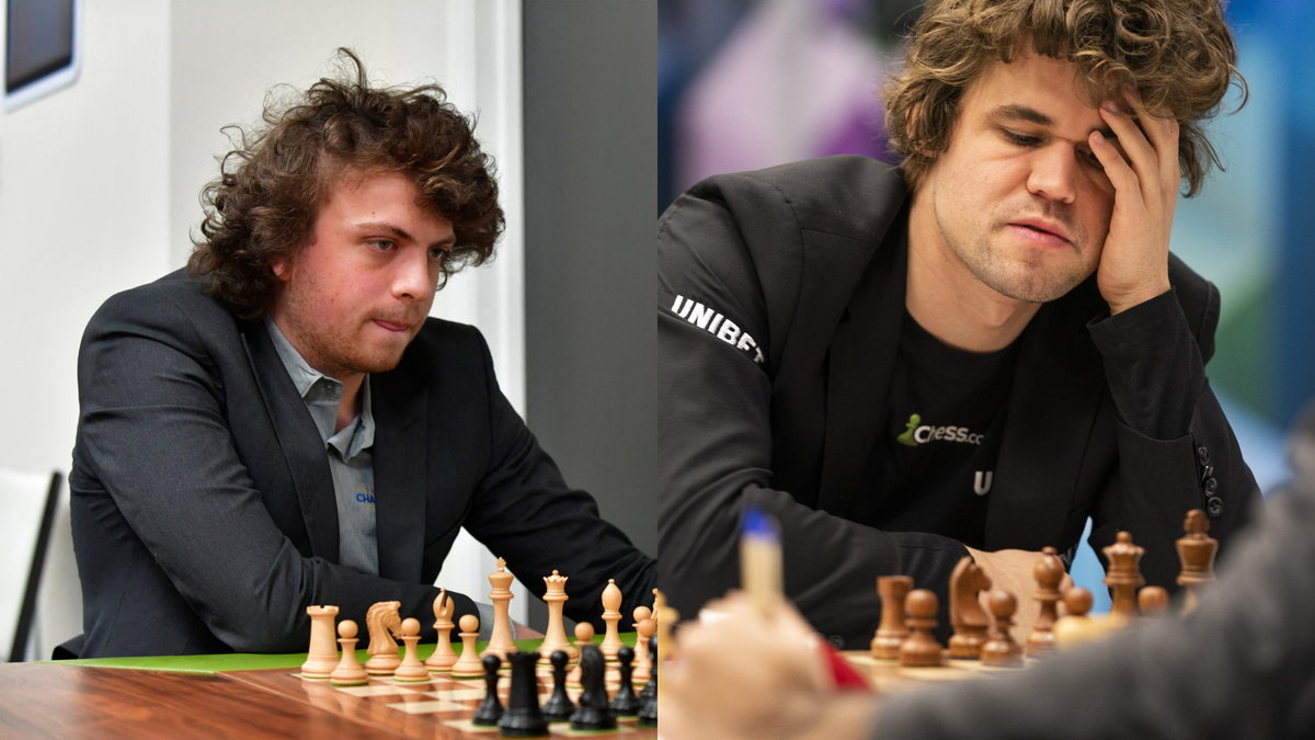 Hans Niemann i Magnus Carlsen