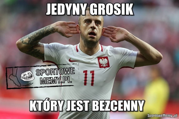 "Lewy" i "Grosik" bohaterami memów po meczu Ruminia - Polska