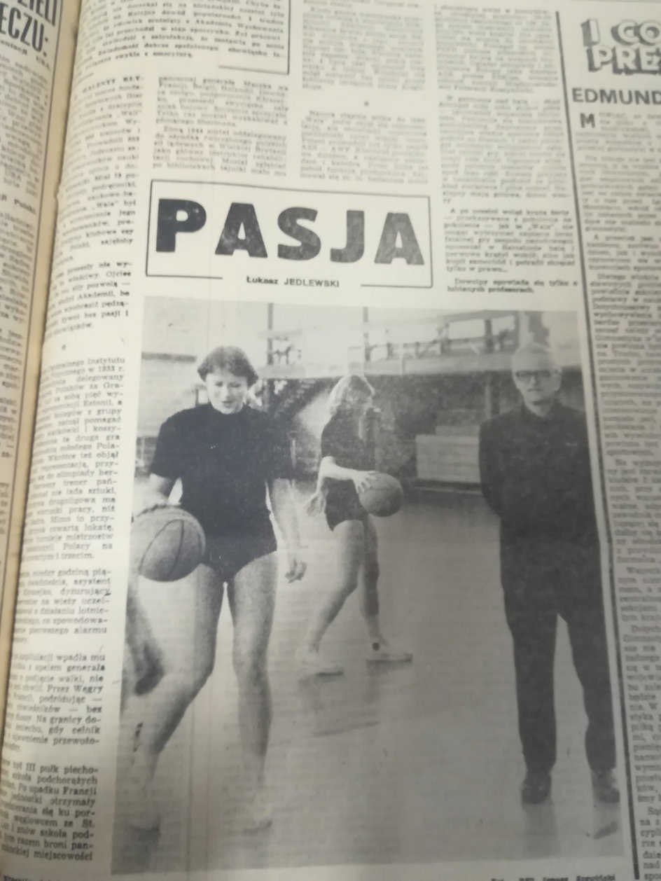 Artykuł autorstwa red. Łukasza Jedlewskiego opublikowany w Przeglądzie Sportowym w 1976 roku