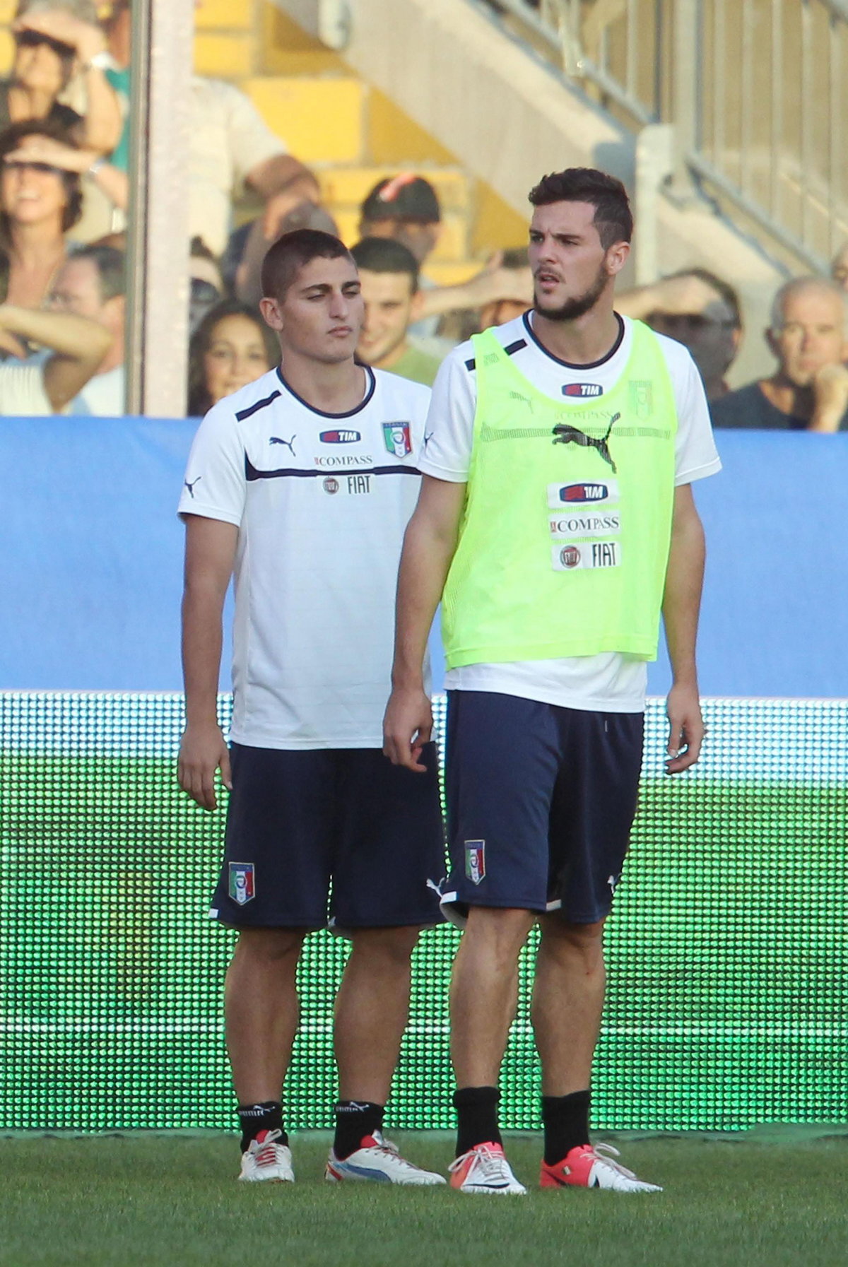 Marco Veratti (z lewej)