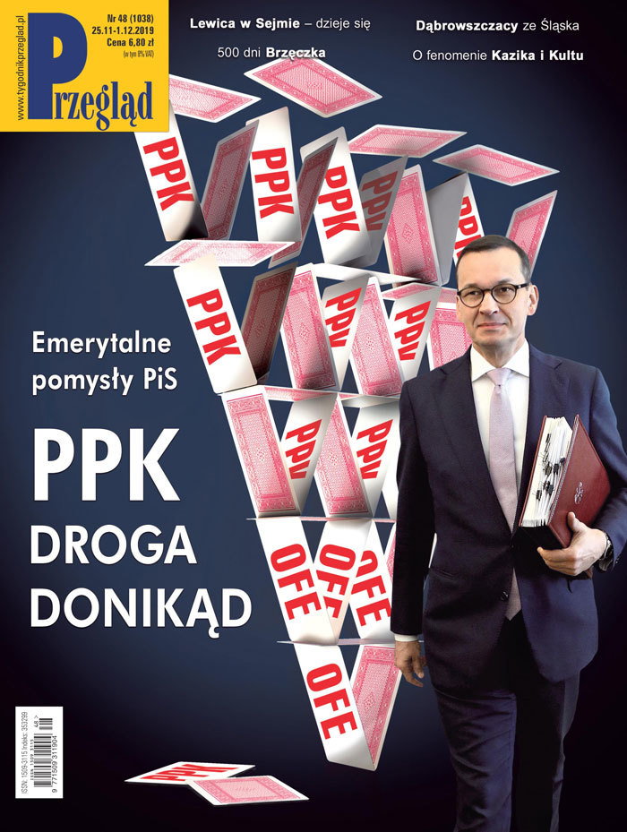 Okładka najnowszego "Przeglądu"