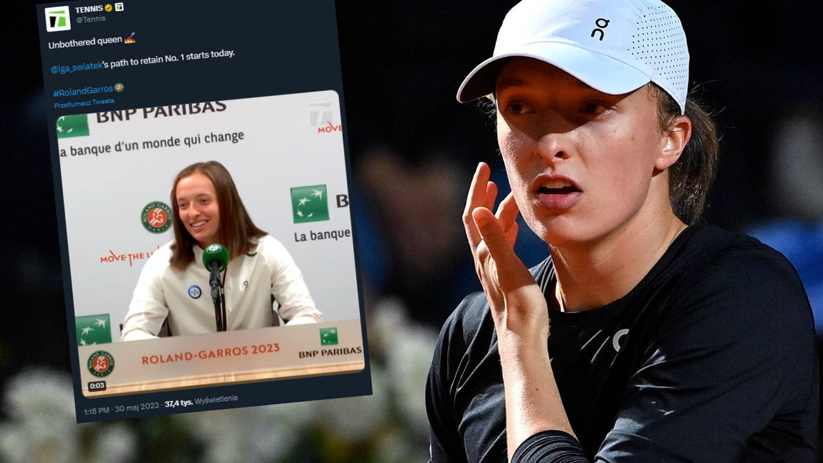 Iga Świątek (twitter.com/@tennis)