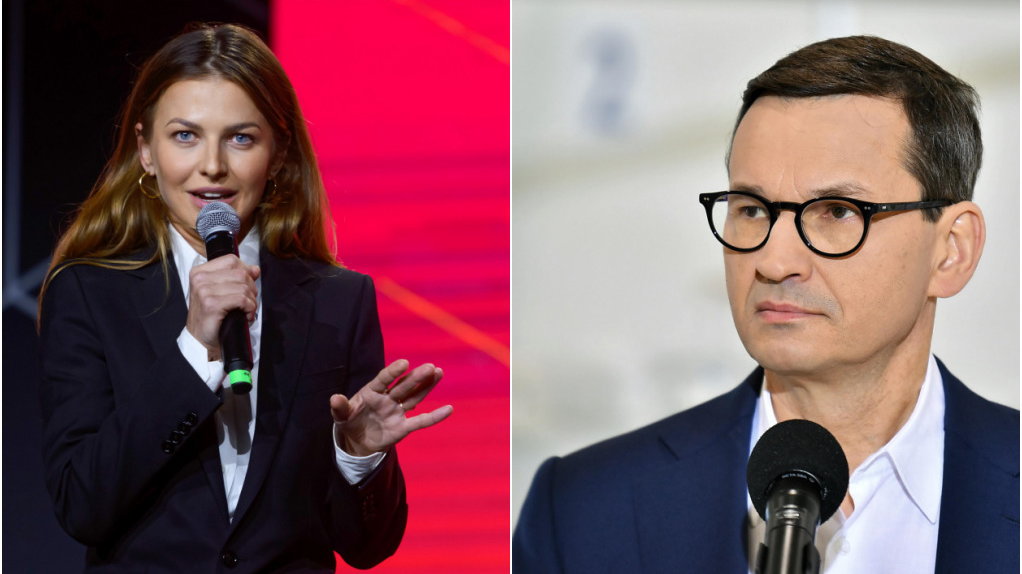 Premier Morawiecki skomentował na Facebooku słowa Lewandowskiej. Po godzinie post jednak zniknął