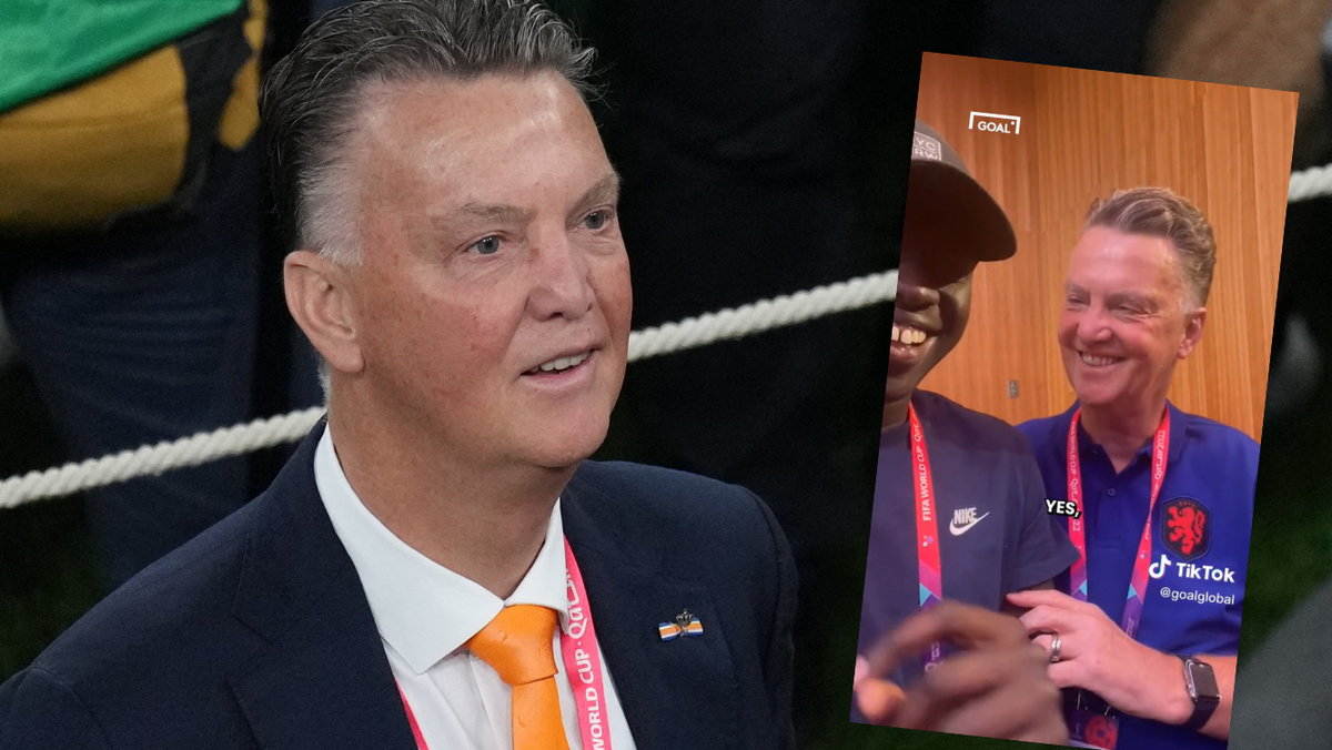 Louis van Gaal (tiktok.com/@goalglobal)