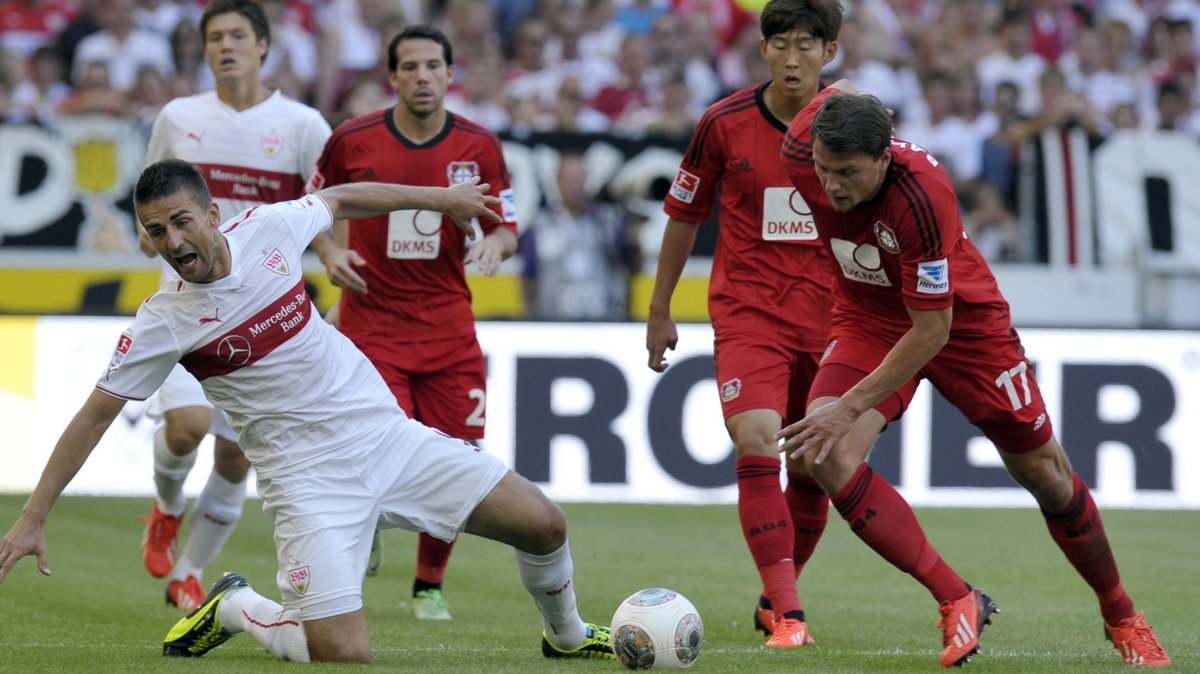 VfB Stuttgart - Bayer Leverkusen: Sebastian Boenisch (P)