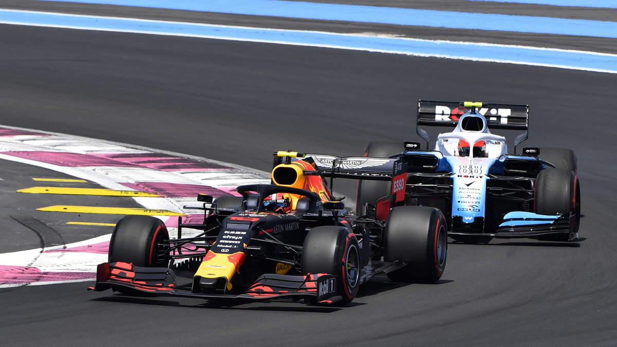 Pierre Gasly i Robert Kubica